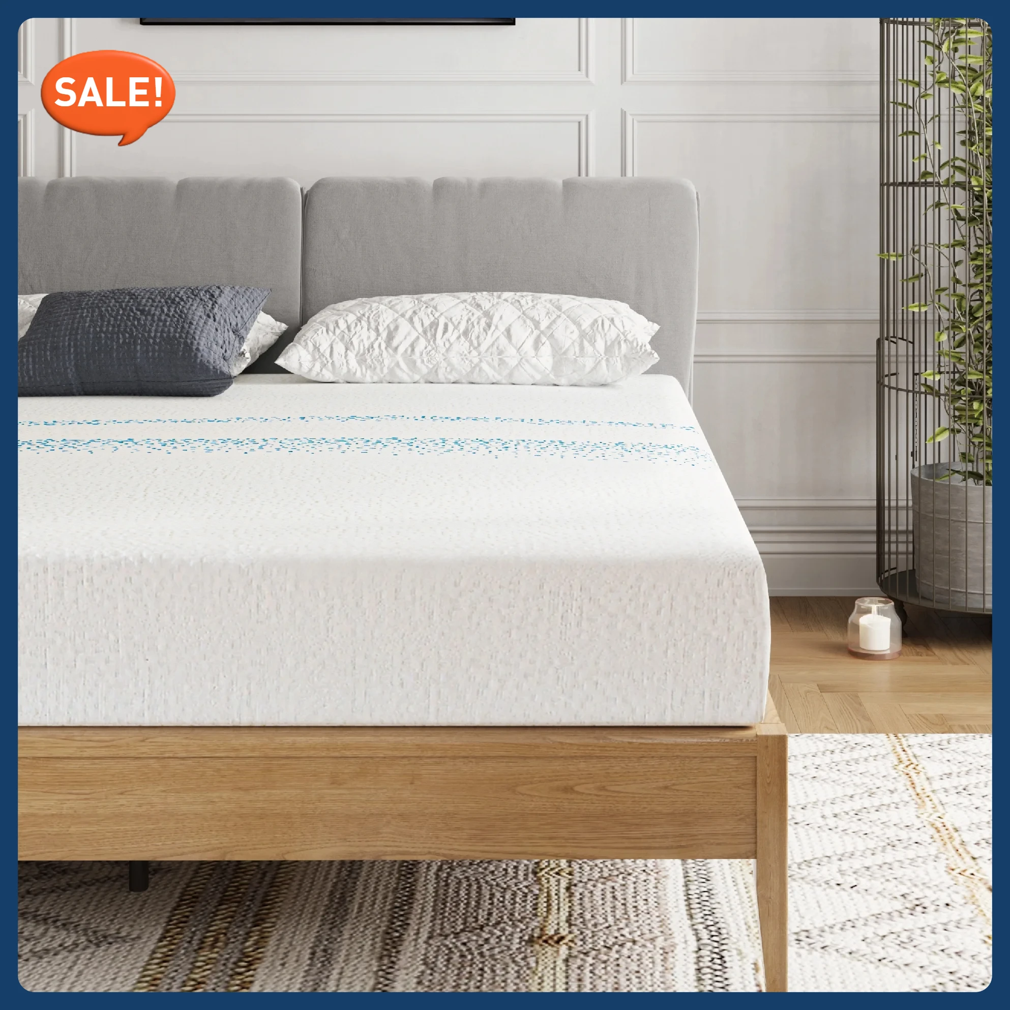Memory Foam Mattress,Essence Sleep 6" Twin
