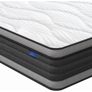 Mattress, 10 Inch Hybrid Twin Size Mattress with Memory Foam and Individually Pocket Spring, Pressure Relief & Support